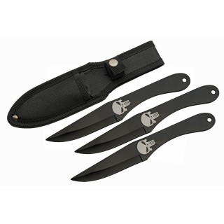 Set de 6 Couteaux de Lancer Rite Edge Shull Thrower Etui Nylon CN211563x2 - Livraison Gratuite