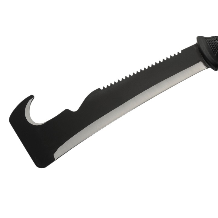 Machette Tactical Rite Edge Lame Acier Inox Manche ABS Etui Nylon CN211561 - Livraison Gratuite