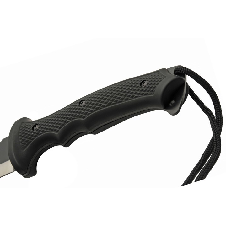 Machette Tactical Rite Edge Lame Acier Inox Manche ABS Etui Nylon CN211561 - Livraison Gratuite