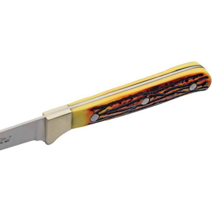 Couteau A Lever Les Fillets Rite Edge Imitation Cerf Lame Acier Inox Etui Cuir CN211560 - Livraison Gratuite