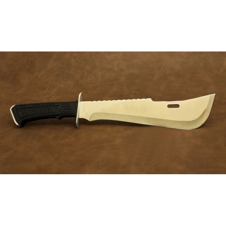 Couteau Machette Bolo Rite Edge Panga Machete Lame Acier Inox Manche Abs Etui Nylon CN211553SL - Livraison Gratuite