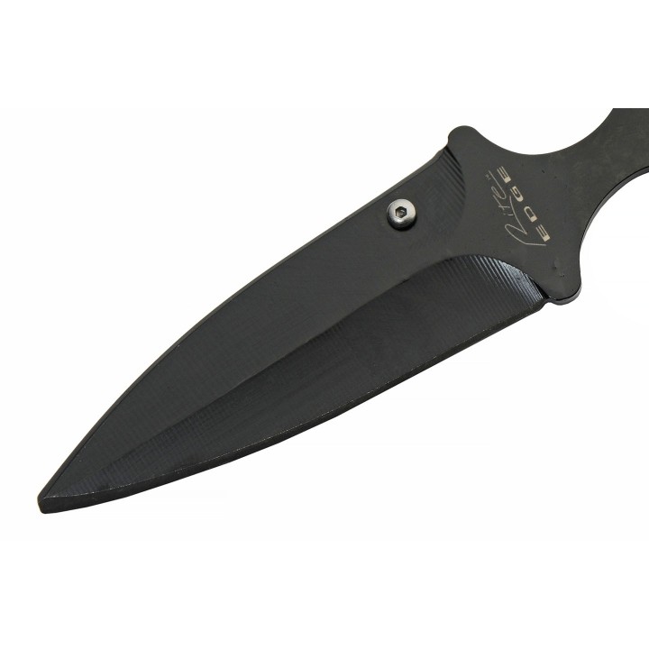 Lot de 3 Couteau de Cou Push Dagger Lame Acier Inox Manche G10 Etui Plastique CN211550x3 - Livraison Gratuite