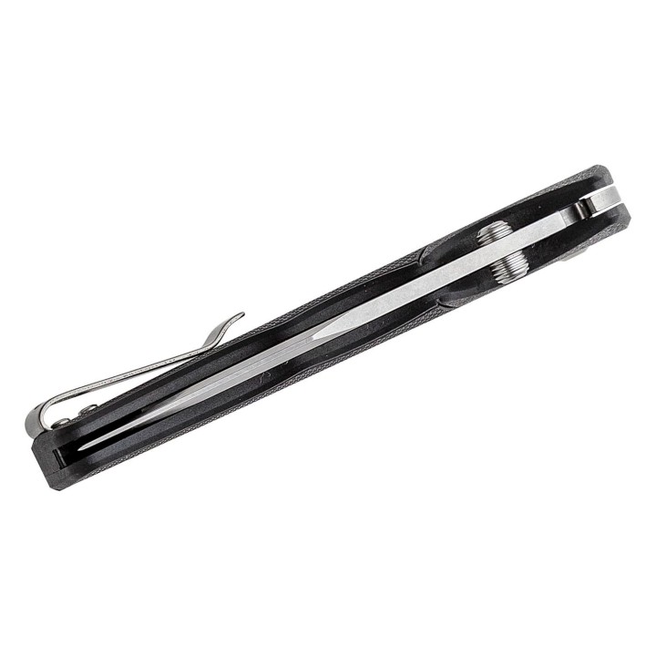 Couteau Cold Steel Verdict Black Lame Acier 4116 Clip Point Manche GFN Lockback Clip CSFLC3CPSS - Livraison Gratuite