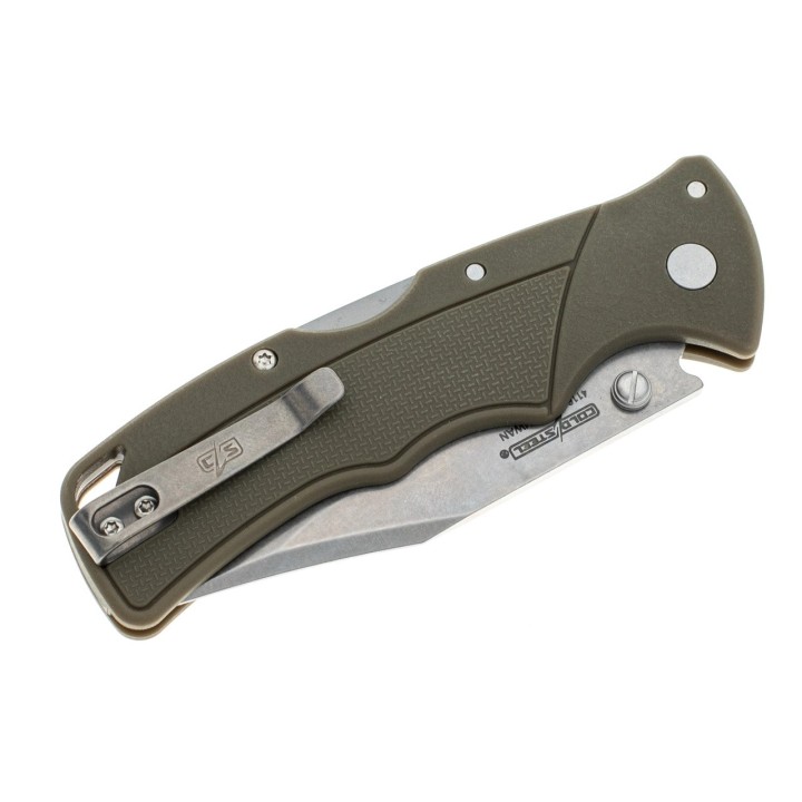 Couteau Cold Steel Verdict FDE Lame Acier 4116 Clip Point Manche GFN Lockback Clip CSFLC3CPSSFDE - Livraison Gratuite