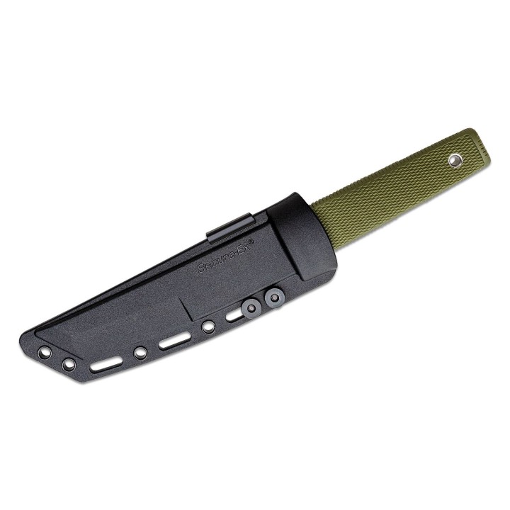 Katana Cold Steel Kobun OD Green Lame Tanto AUS-8 Manche Kray-Ex Etui Secure-Ex CS17TODST - Livraison Gratuite