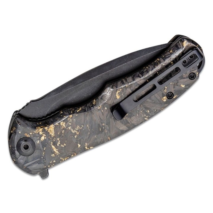Couteau CIVIVI PRAXIS Lame Acier 9Cr18MoV Manche Carbon Fiber/Resin IKBS Linerlock CIVC803J - Livraison Gratuite