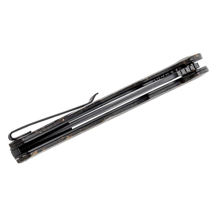 Couteau CIVIVI PRAXIS Lame Acier 9Cr18MoV Manche Carbon Fiber/Resin IKBS Linerlock CIVC803J - Livraison Gratuite