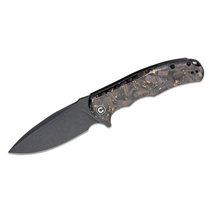 Couteau CIVIVI PRAXIS Lame Acier 9Cr18MoV Manche Carbon Fiber/Resin IKBS Linerlock CIVC803J - Livraison Gratuite