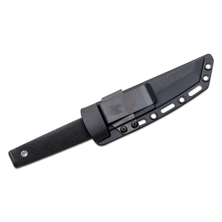Katana Cold Steel Kobun Black Lame Tanto AUS-8 Black Manche Kray-Ex Etui Secure-Ex CS17TBKBK - Livraison Gratuite