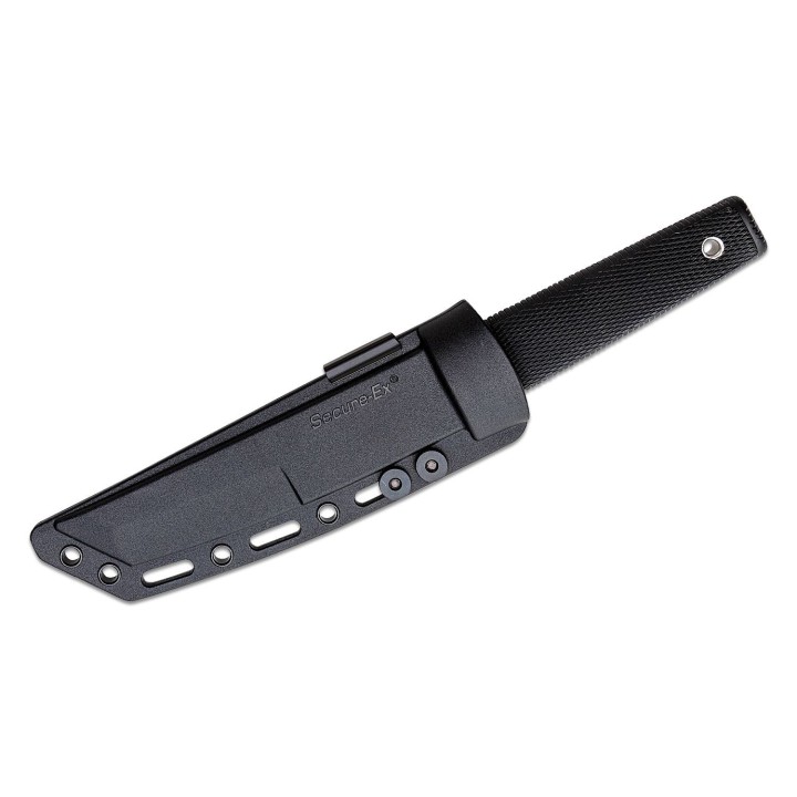 Katana Cold Steel Kobun Black Lame Tanto AUS-8 Black Manche Kray-Ex Etui Secure-Ex CS17TBKBK - Livraison Gratuite