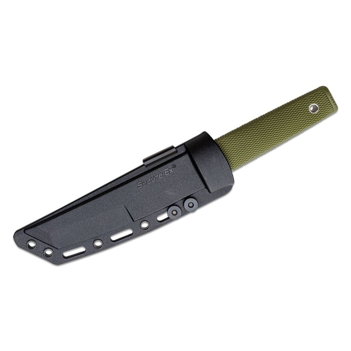 Katana Cold Steel Kobun OD Green Lame Tanto AUS-8 Manche Kray-Ex Etui Secure-Ex CS17TODBK - Livraison Gratuite
