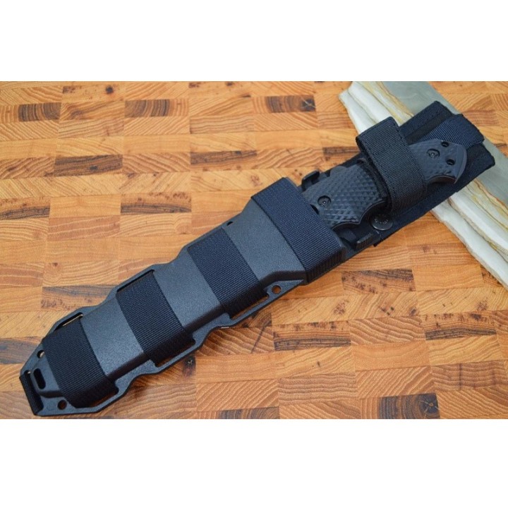 Couteau Hogue EX F01 Black Lame Tanto Acier A2 Manche G10 Etui Nylon Made USA HO35109 - Livraison Gratuite