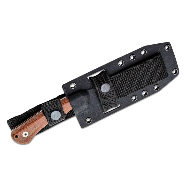 Couteau Condor Sport XERO Stinger Red Lame Acier 14C28N Manche Micarta Etui Kydex Salvador CTK284543SK - Livraison Gratuite