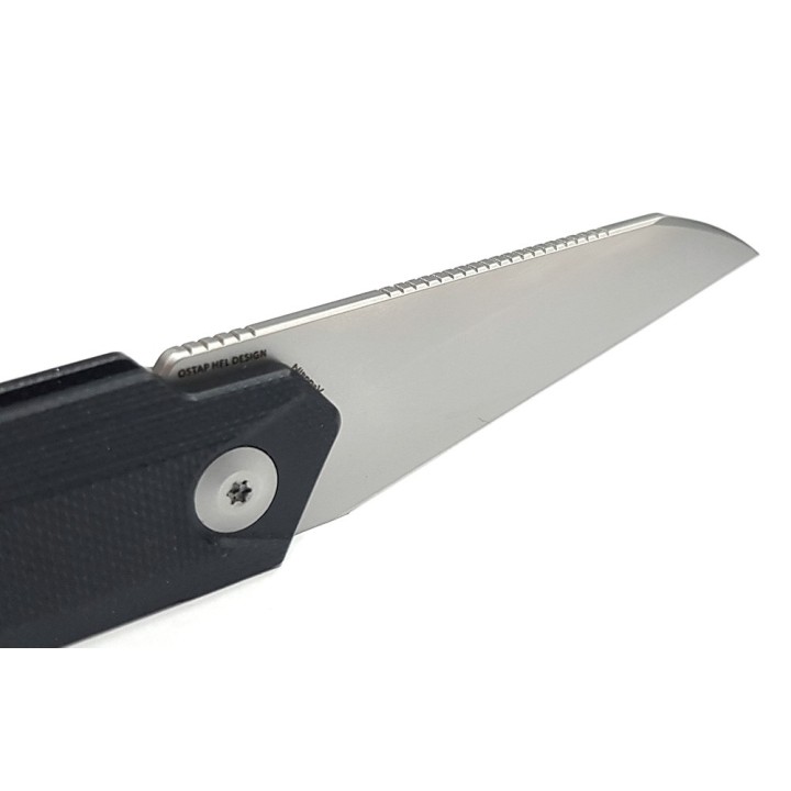 Couteau CIVIVI Ki-V Plus Black Manche G10 Lame Acier Nitro-V IKBS Linerlock Clip CIVC20005B1 - Livraison Gratuite