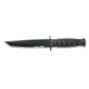 COUTEAU Short Ka-Bar Black Tanto SERRATED KA5055