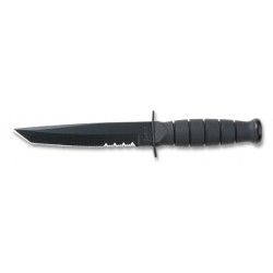 COUTEAU Short Ka-Bar Black Tanto SERRATED KA5055