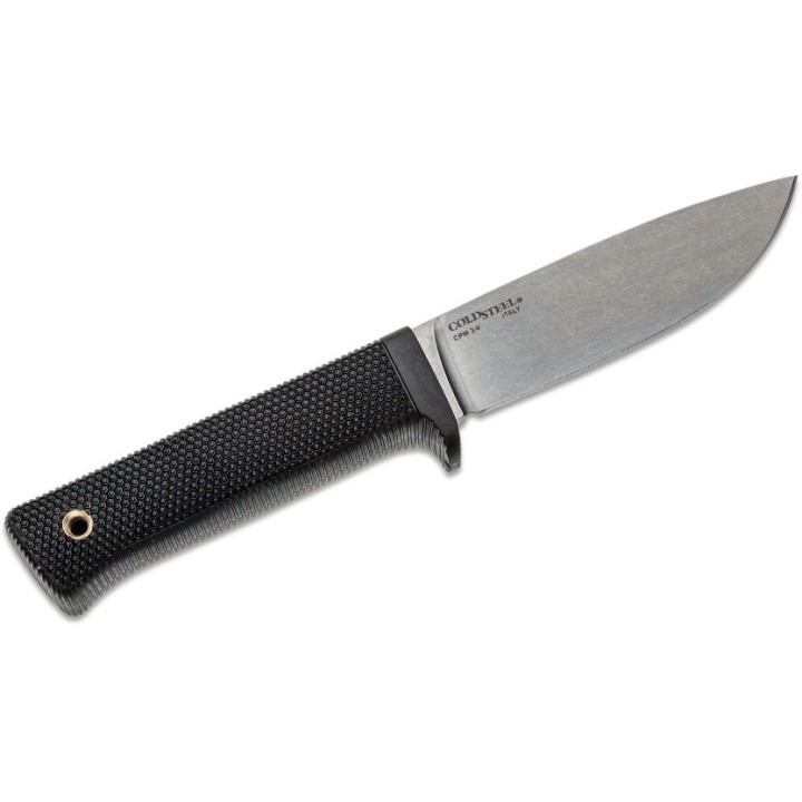 Couteau Cold Steel 3V Master Hunter Stonewash Lame Acier CPM-3V Manche Kray-Ex CS36CB - Livraison Gratuite