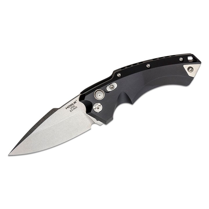 Couteau Automatique Hogue EX-A05 AUTOMATIC Lame Spear Point Acier 154CM Manche Alu Made USA HO34530 - Livraison Gratuite