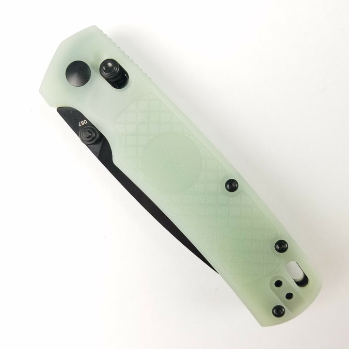 Couteau Amare Field Bro Jade Lame Acier VG-10 Manche G10 Axis Lock Clip AMR202203 - Livraison Gratuite