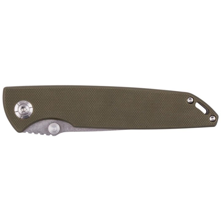 Couteau SKIF Stylus Olive Manche G10 Lame Acier 8Cr14MoV Linerlock Clip SKFIS009OG - Livraison Gratuite