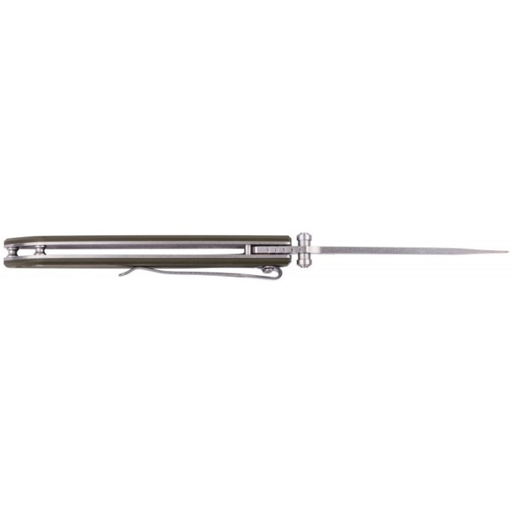 Couteau SKIF Stylus Olive Manche G10 Lame Acier 8Cr14MoV Linerlock Clip SKFIS009OG - Livraison Gratuite