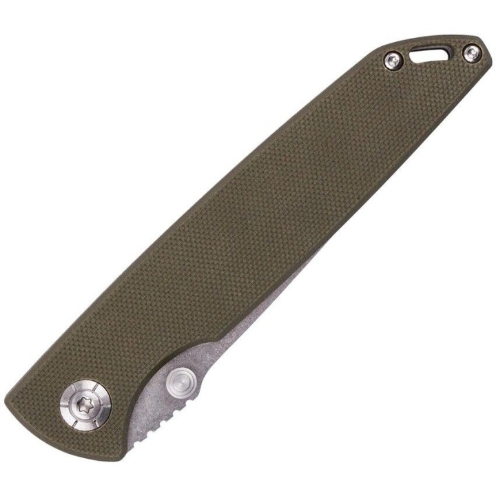 Couteau SKIF Stylus Olive Manche G10 Lame Acier 8Cr14MoV Linerlock Clip SKFIS009OG - Livraison Gratuite
