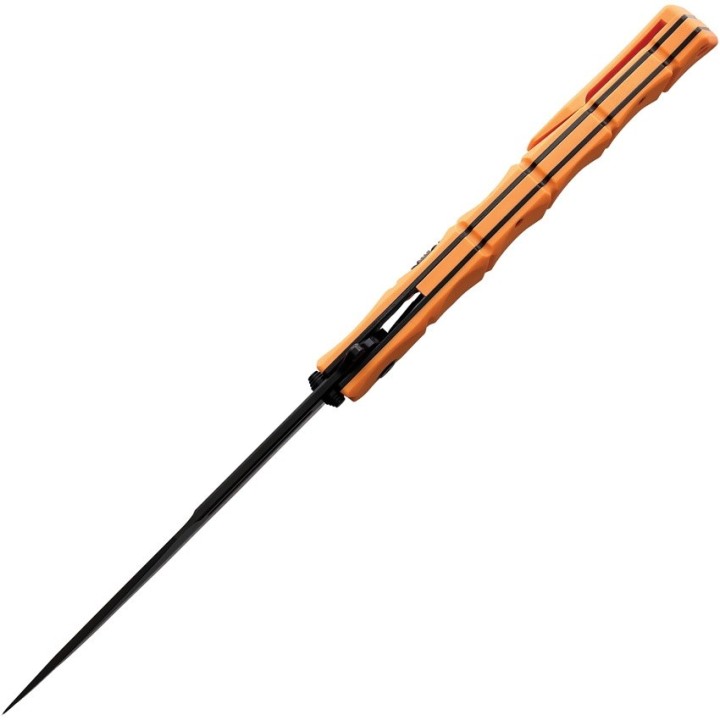 Couteau Cold Steel Large Luzon Orange Lame Acier 8Cr13MoV Manche GFN Linerlock Clip CS20NQXORBK - Livraison Gratuite
