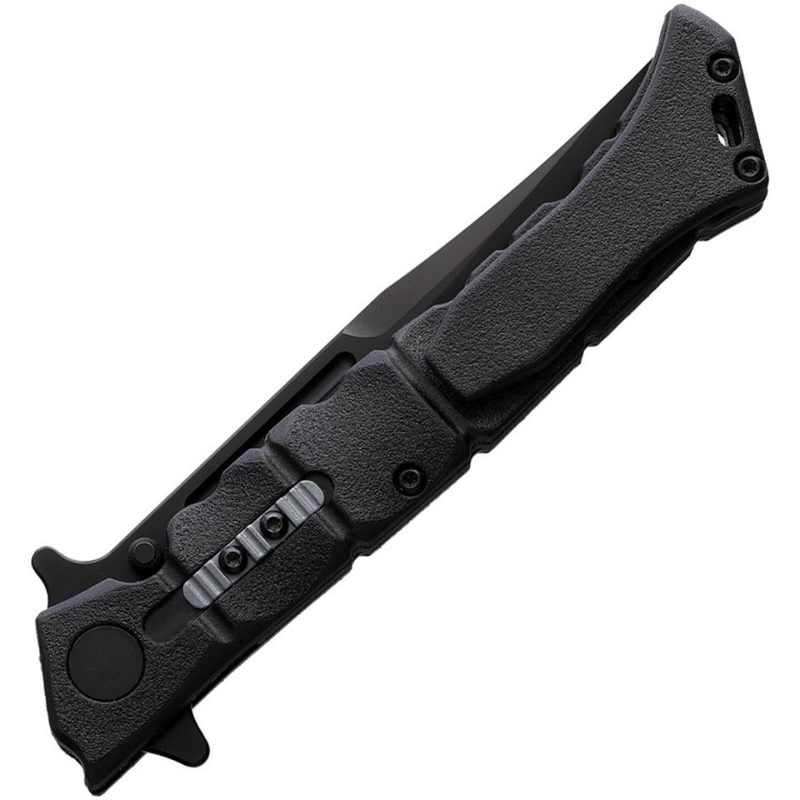 Couteau Cold Steel Large Luzon Black Lame Acier 8Cr13MoV Manche GFN Linerlock Clip CS20NQXBKBK - Livraison Gratuite