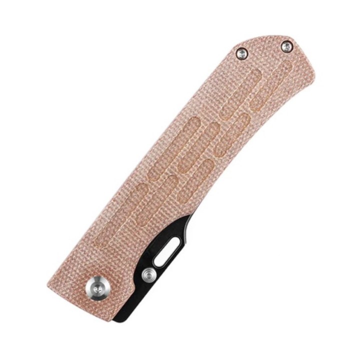 Couteau Kansept Reedus Brown Manche Micarta Lame Acier 154CM Manche Micarta Linerlock Clip KT1041A5 - Livraison Gratuite