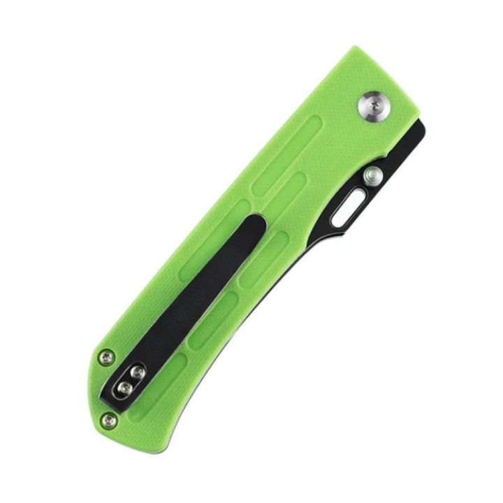 Couteau Kansept Reedus Green Manche G10 Lame Acier 154CM Manche G10 Linerlock Clip KT1041A1 - Livraison Gratuite