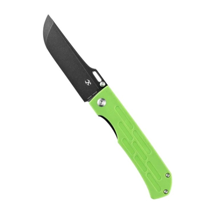 Couteau Kansept Reedus Green Manche G10 Lame Acier 154CM Manche G10 Linerlock Clip KT1041A1 - Livraison Gratuite