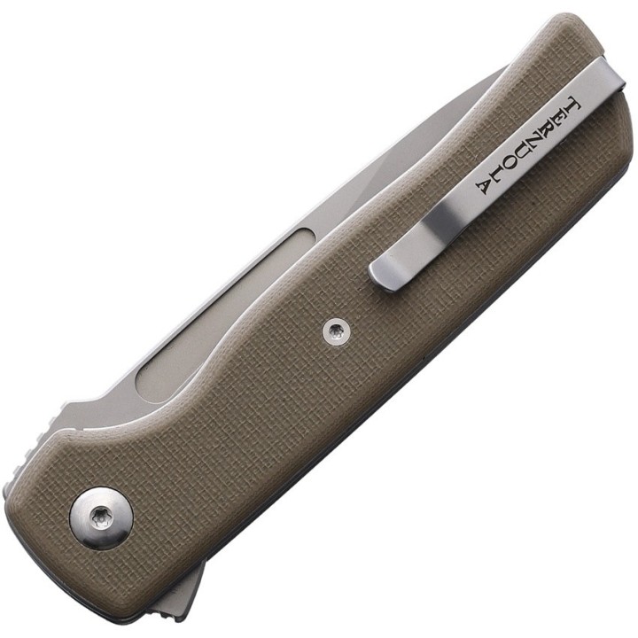 Couteau Terzuola Tactical ATCF Lite Tan Manche G-10 Lame Acier Nitro-V Linerlock Clip FF010TS - Livraison Gratuite