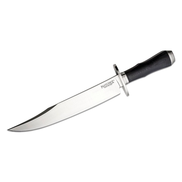 Couteau Cold Steel Natchez Bowie Lame Acier CPM-3V Manche Micarta Etui Secure-Ex CS16DN - Livraison Gratuite
