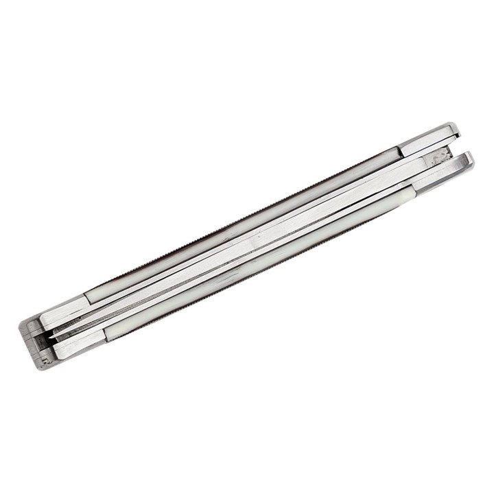 Couteau Cold Steel Ranch Hand Faux Sawed Bone Lame Acier SK5 Manche Polymère Linerlock Etui Cuir CSFL3RB - Livraison Gratuite