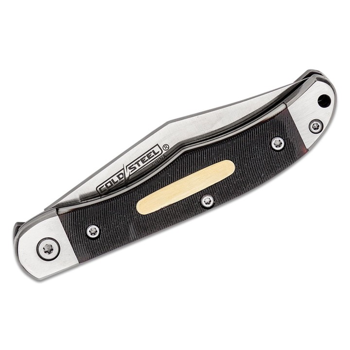 Couteau Cold Steel Ranch Hand Faux Sawed Bone Lame Acier SK5 Manche Polymère Linerlock Etui Cuir CSFL3RB - Livraison Gratuite