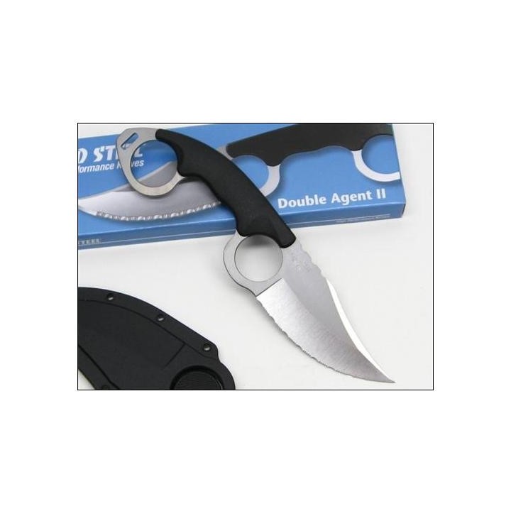 Cold Steel Double Agent II Serrated -Couteau Cold Steel CS39FNS