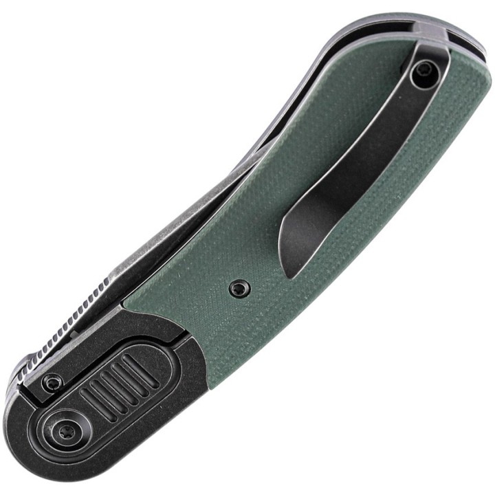 Couteau Kansept Reverie Green Manche G10/Titane Lame S35VN IKBS Framelock Clip K2025A6 - Livraison Gratuite