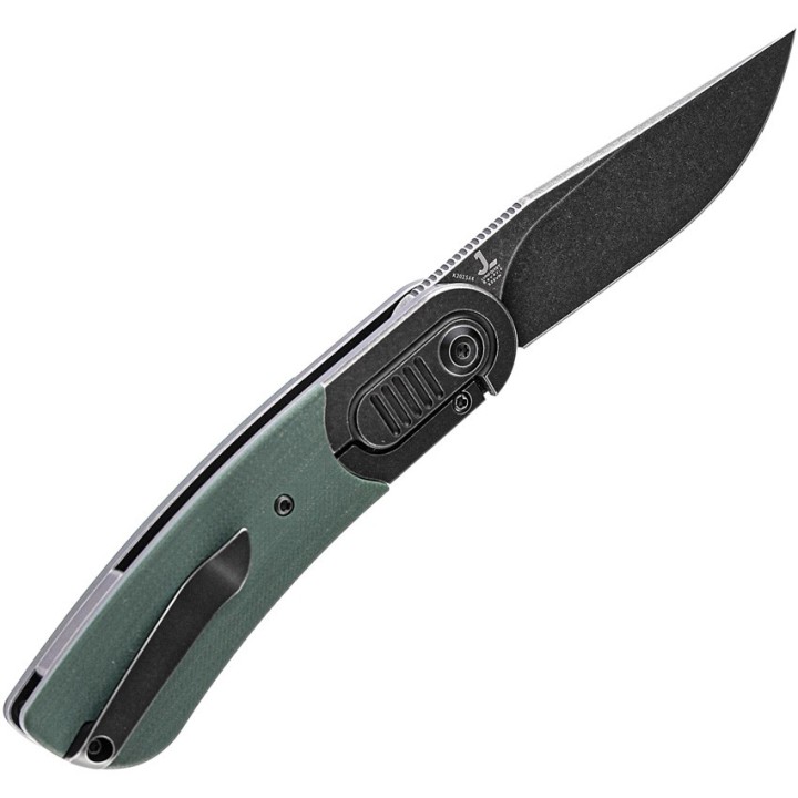 Couteau Kansept Reverie Green Manche G10/Titane Lame S35VN IKBS Framelock Clip K2025A6 - Livraison Gratuite