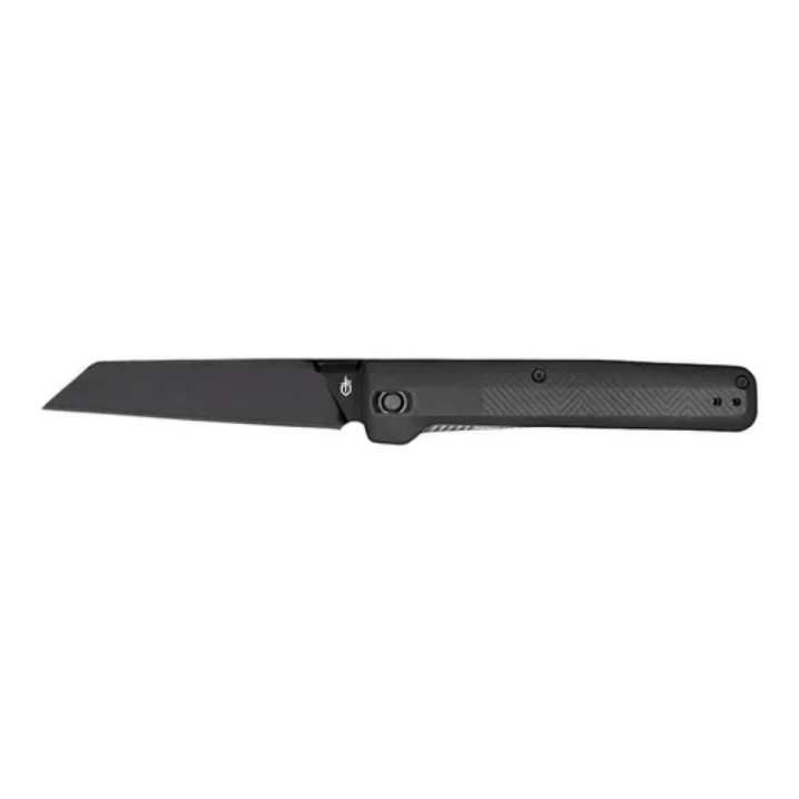 Couteau Gerber Pledge Black Lame Wharncliffe 7Cr17MoV Manche FRN Linerlock Clip G1883 - Livraison Gratuite