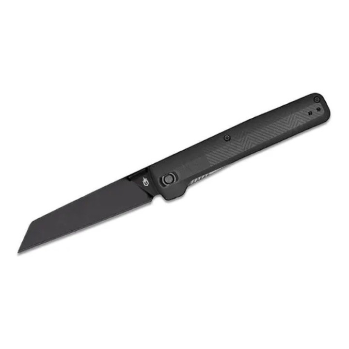 Couteau Gerber Pledge Black Lame Wharncliffe 7Cr17MoV Manche FRN Linerlock Clip G1883 - Livraison Gratuite