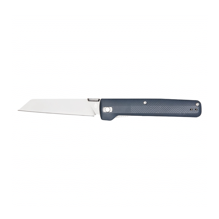 Couteau Gerber Pledge Bue Lame Wharncliffe 7Cr17MoV Manche FRN Linerlock Clip G1884 - Livraison Gratuite