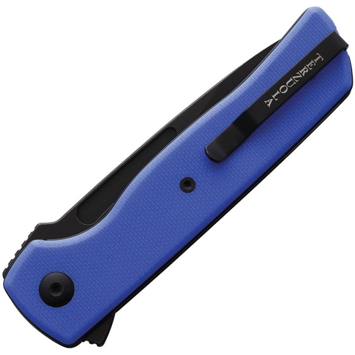 Couteau Terzuola Tactical ATCF Lite Blue Manche G-10 Lame Acier Nitro-V Linerlock Clip  FF010LB - Livraison Gratuite
