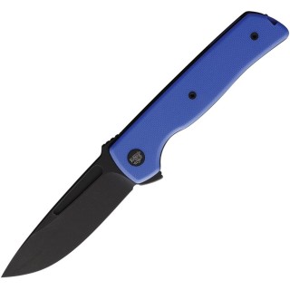 Couteau Terzuola Tactical ATCF Lite Blue Manche G-10 Lame Acier Nitro-V Linerlock Clip  FF010LB - Livraison Gratuite