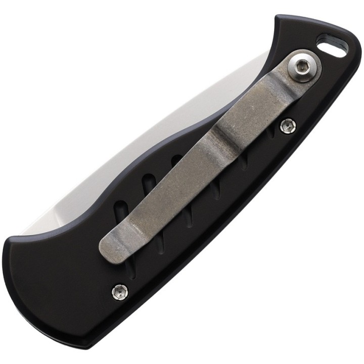 Couteau Automatique Piranha Fingerling Black Lame Acier 154Cm Manche Aluminium Button Lock Clip USA PKCP2BK - Livraison Gratuite