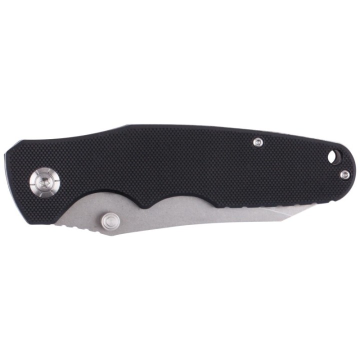 Couteau SKIF Cutter Black Manche G10 Lame Acier 8Cr13MoB Linerlock Clip SKFIS004B - Livraison Gratuite