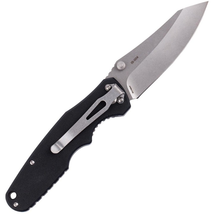 Couteau SKIF Cutter Black Manche G10 Lame Acier 8Cr13MoB Linerlock Clip SKFIS004B - Livraison Gratuite