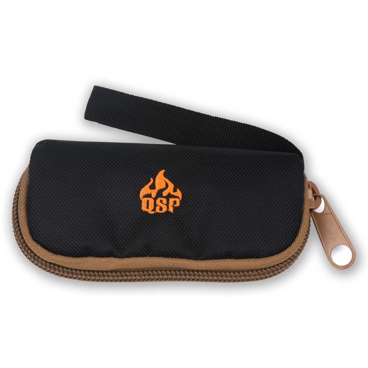 Couteau QSP Harpyie Manche G10/Fibre Carbone Lame Acier CPM S35VN IKBS Linerlock Clip QS129A - Livraison Gratuite
