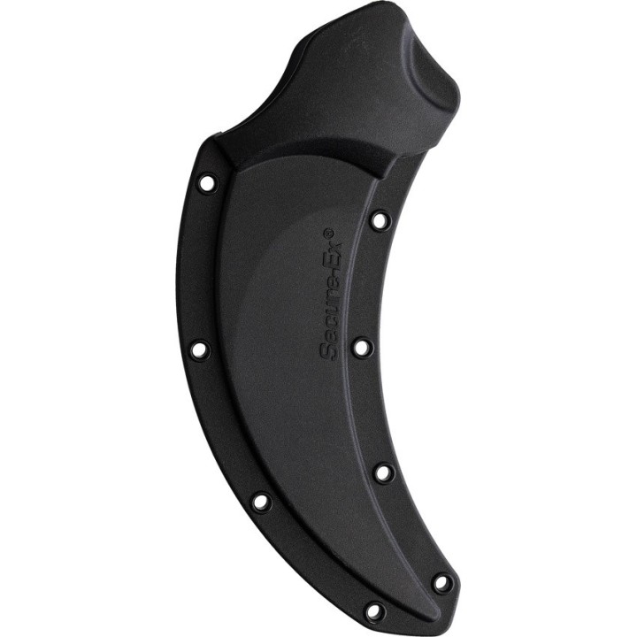 Couteau Cold Steel Tiger Karambit Black Lame Acier AUS-8 Black Manche Griv-Ex Etui Secure-Ex CS49KSTBKBK - Livraison Gratuite