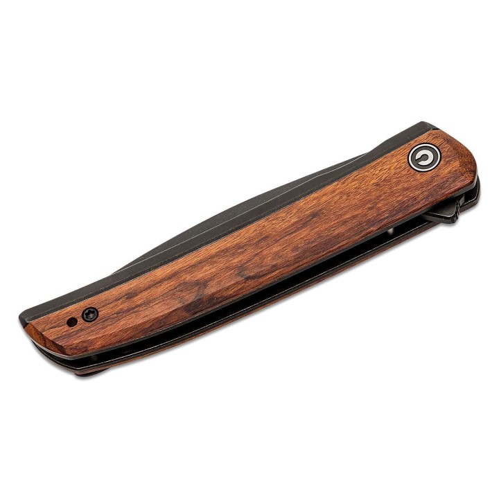Couteau CIVIVI Savant Manche Cuibourtia Lame Acier 14C28N IKBS Framelock Clip CIVC20063B1 - Livraison Gratuite