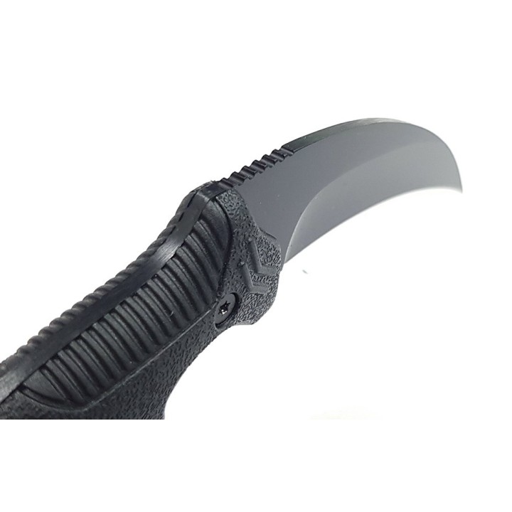 Lot de 3 S-TEC Karambit Lame Acier 3CR13 Manche Abs Etui Plastique STTS201BK - Livraison Gratuite